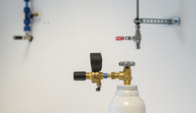 Suministro de gas a alta presión